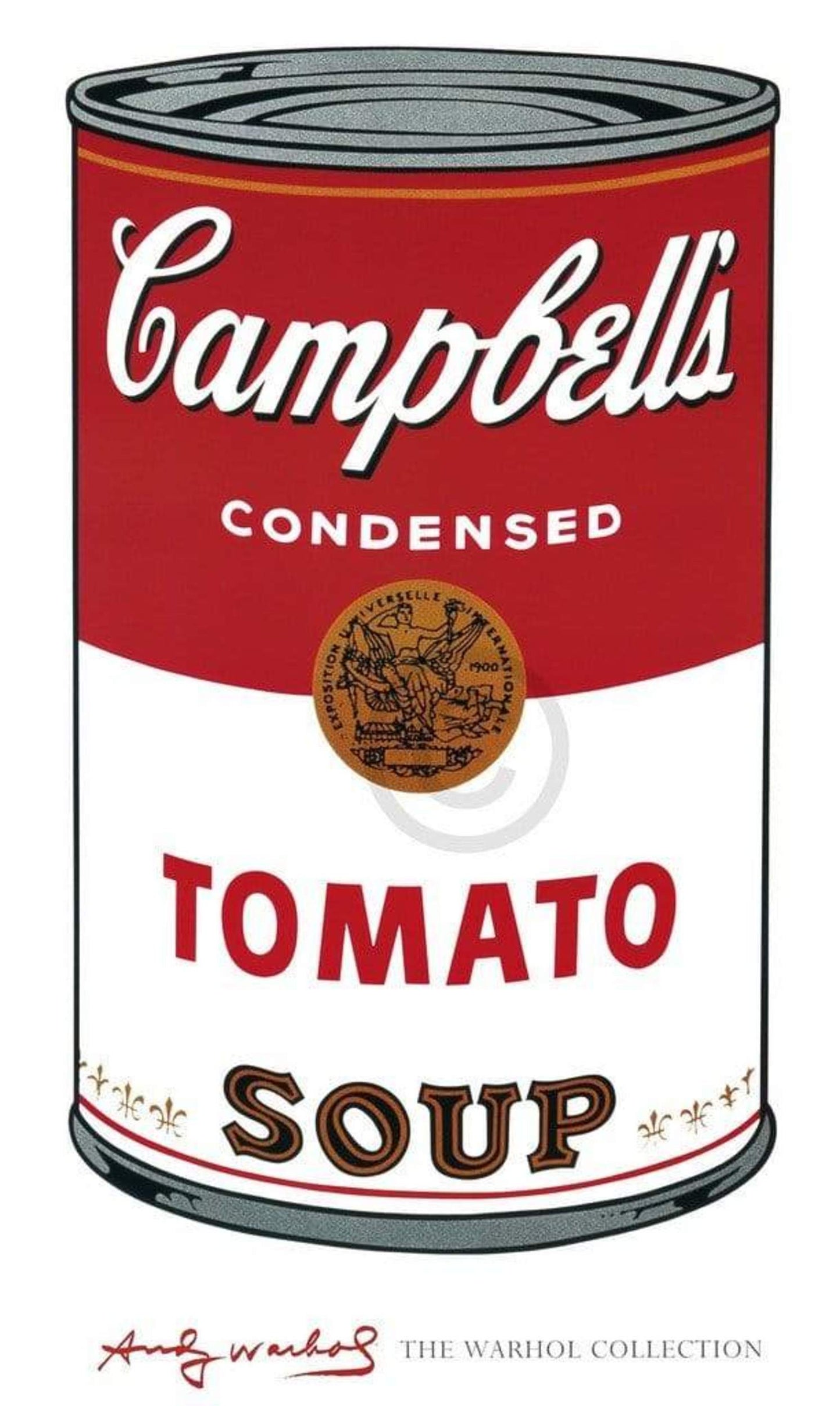 Kunstdruck Andy Warhol - Campbell's Soup I 60x100cm
