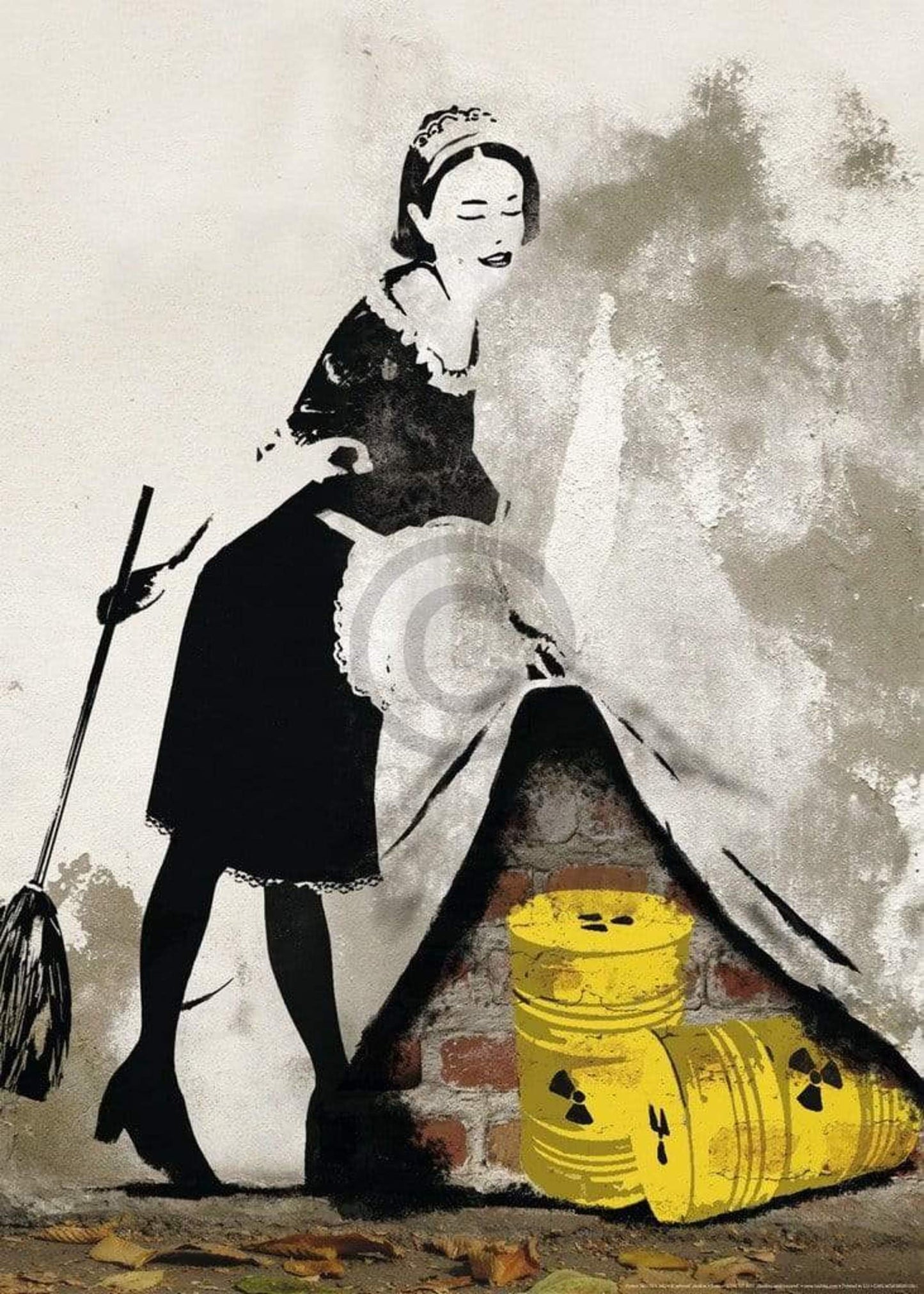 Kunstdruck Edition Street - Behind the curtain 50x70cm