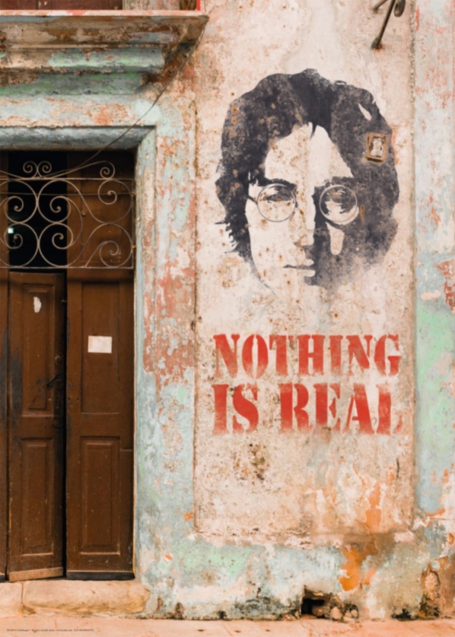 Kunstdruck Edition Street - Nothing is real 50x70cm