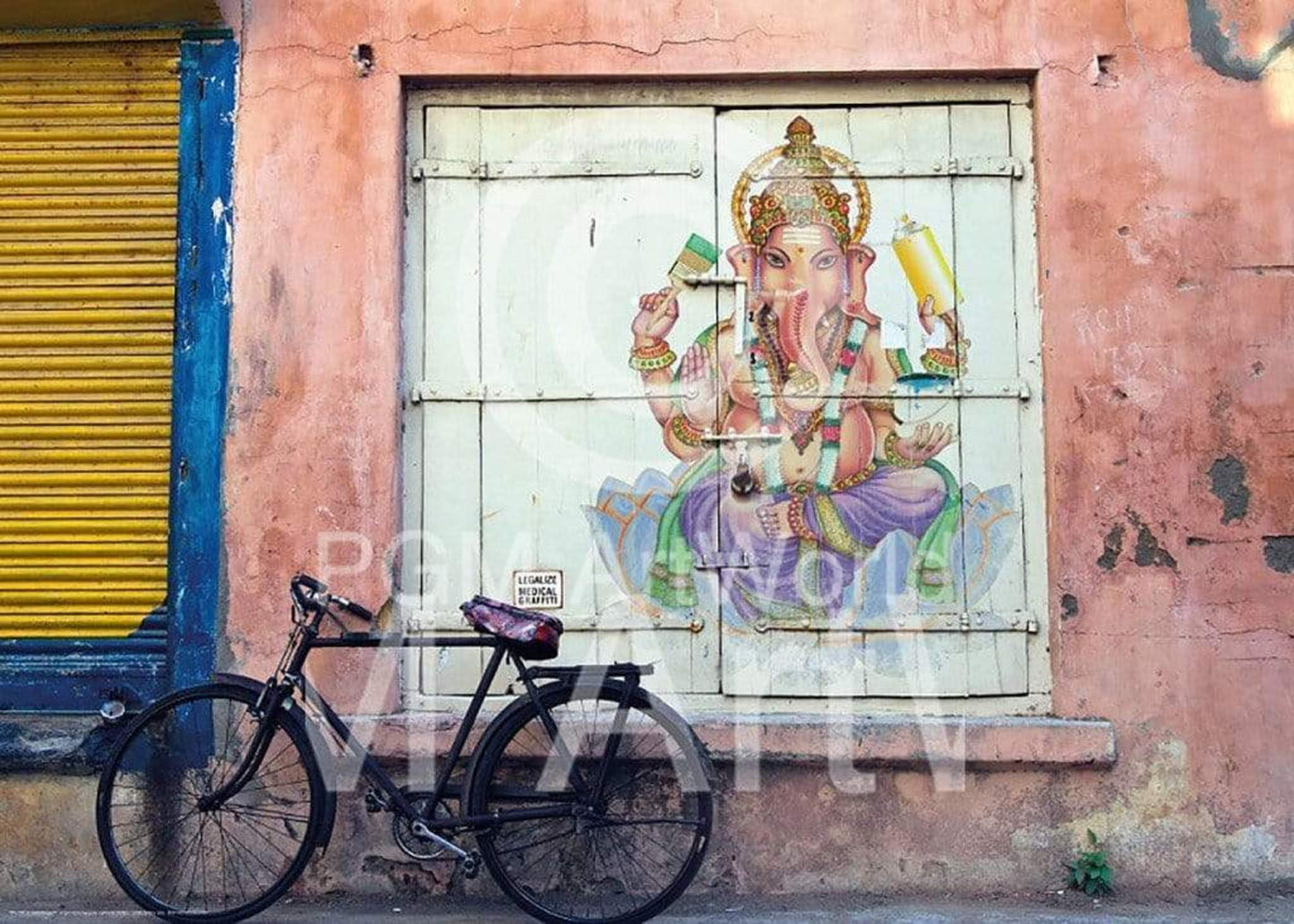 Kunstdruck Edition Street - Ganesha 70x50cm