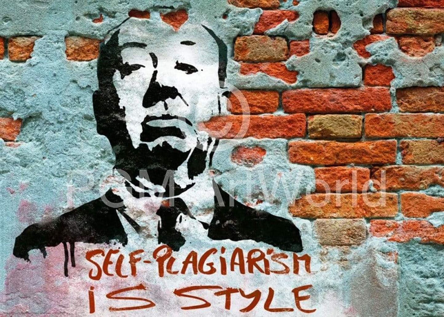 Kunstdruck Edition Street - Self-Plagiarism is style 70x50cm