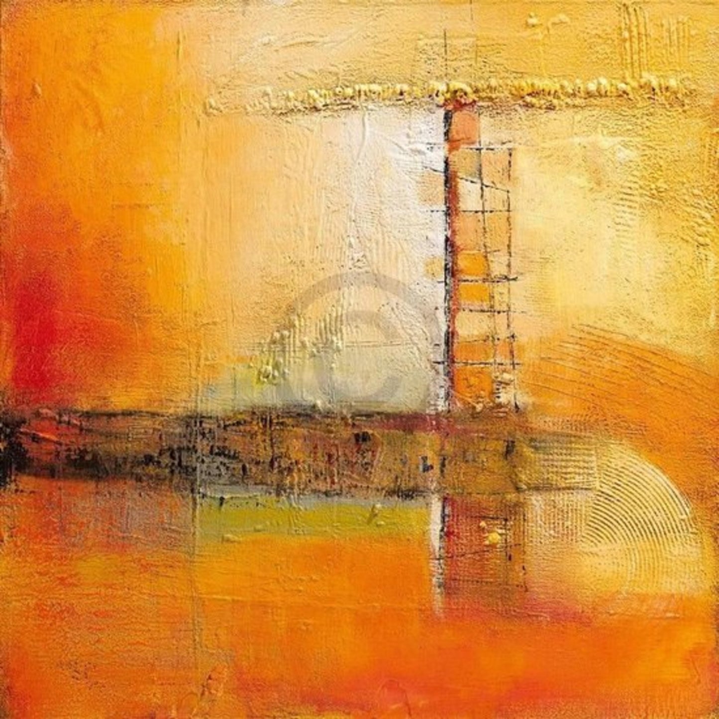 Kunstdruck Bea Danckaert - Stairway to heaven 98x98cm