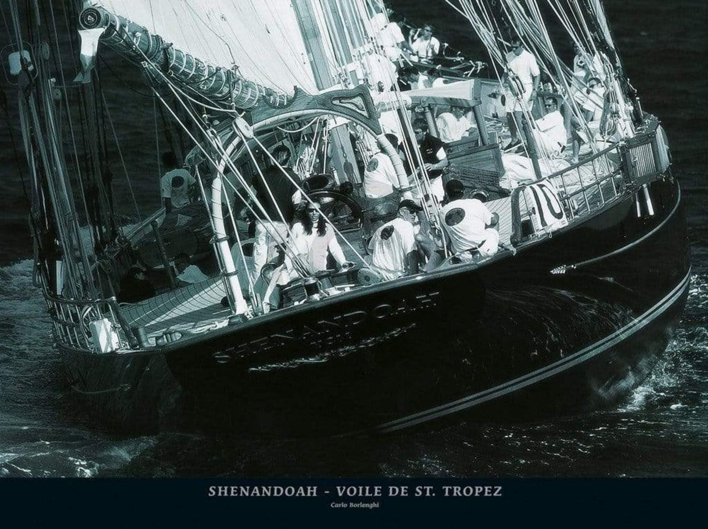 Kunstdruck Carlo Borlenghi - Shenandoah Voile de St. Tropez 80x60cm