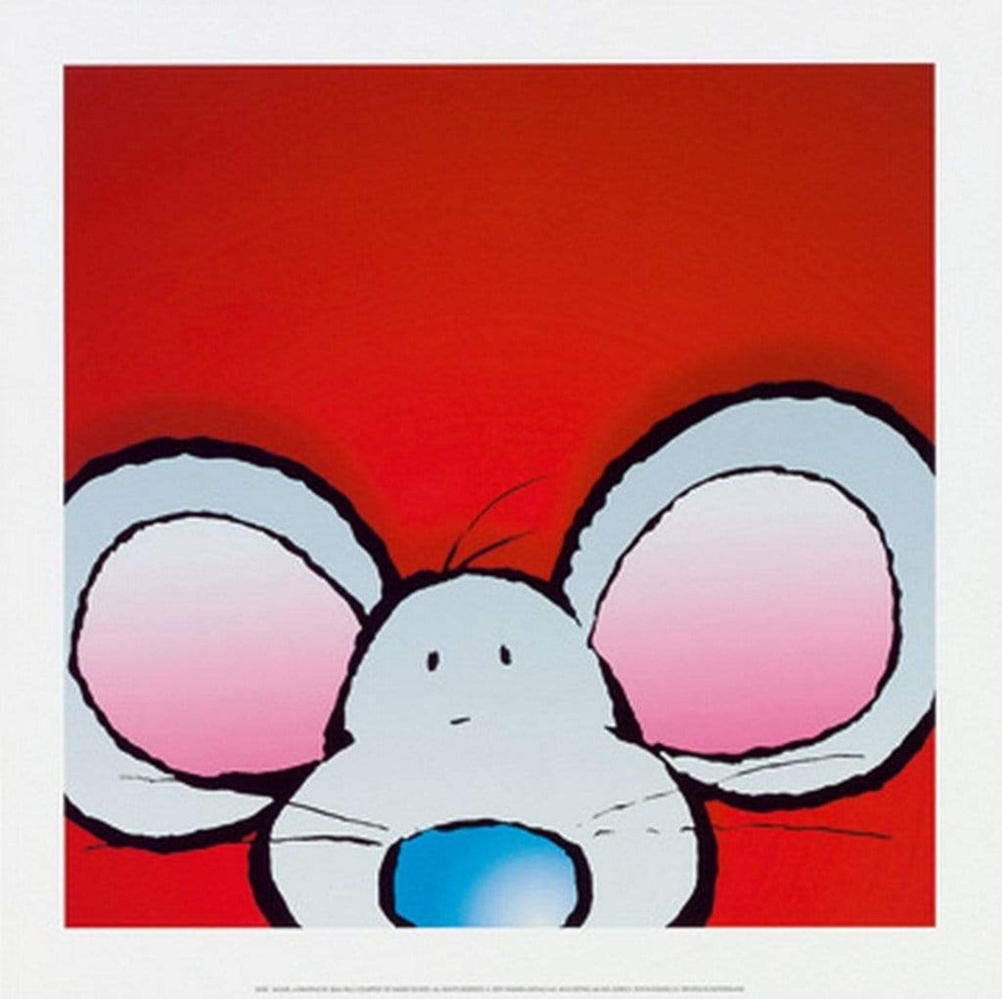 Kunstdruck Jean Paul Courtsey - Mouse 30x30cm