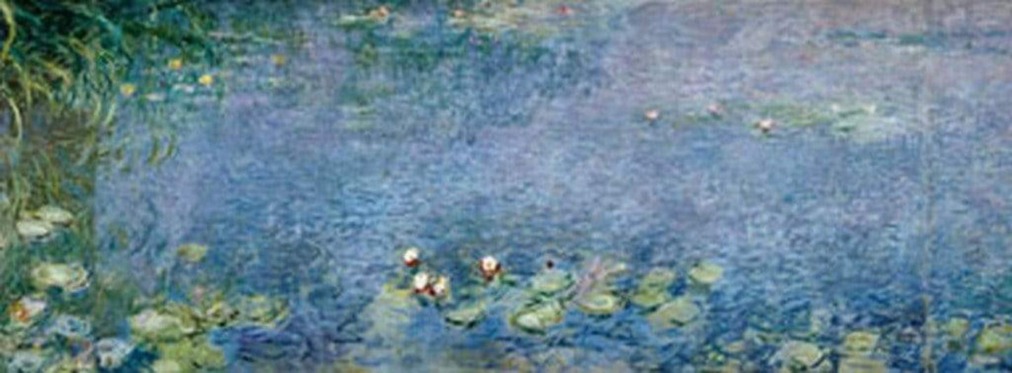 Kunstdruck Claude Monet - Seerosen I 138x51cm