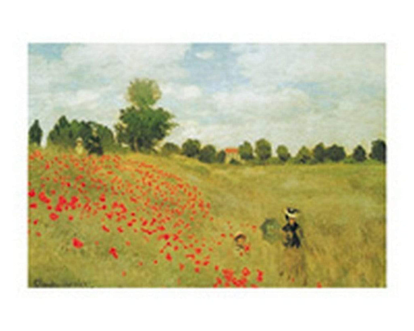 Kunstdruck Claude Monet - Papaveri 70x50cm