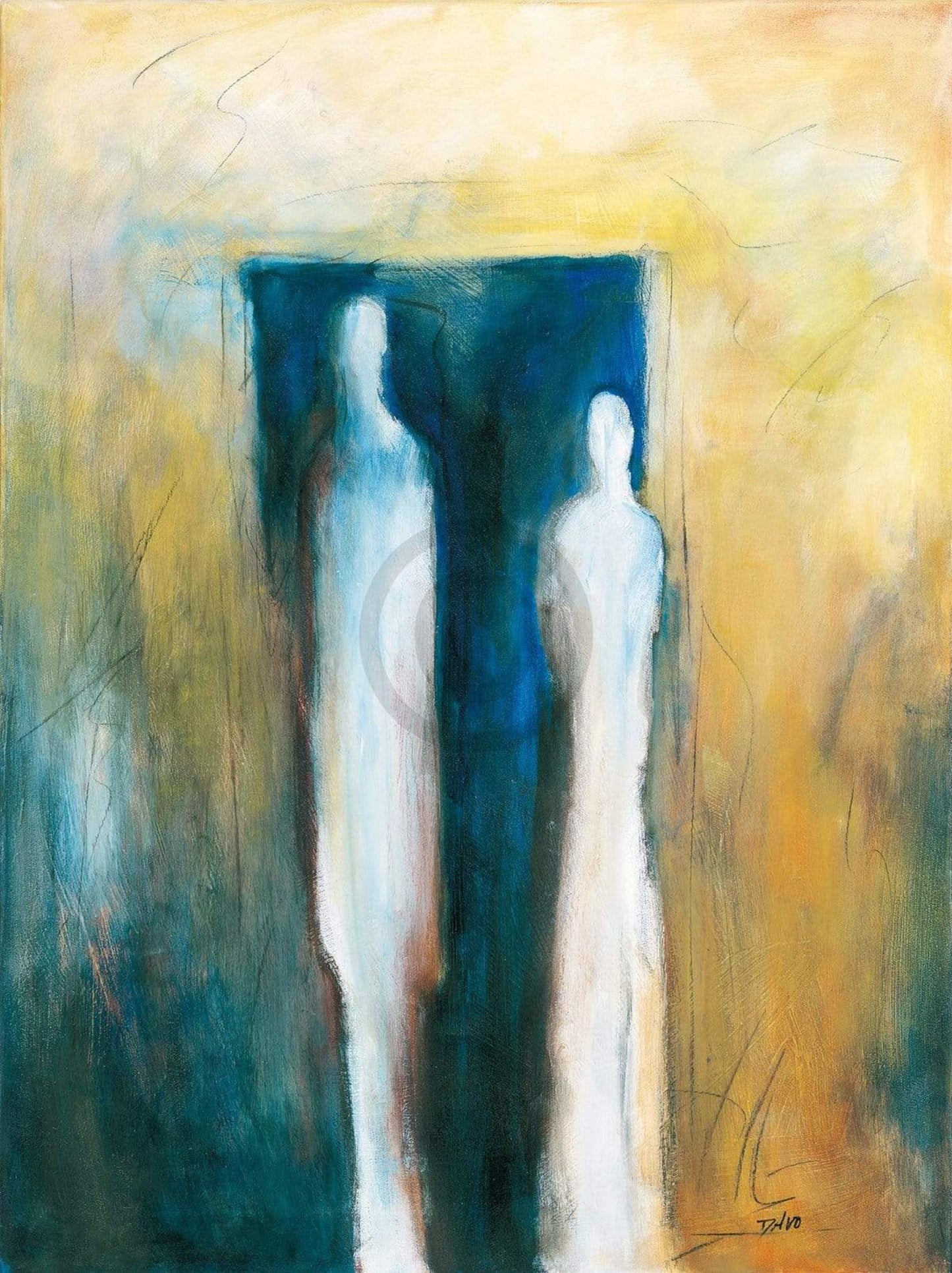 Kunstdruck Dagmar Vogt - Paar 60x80cm