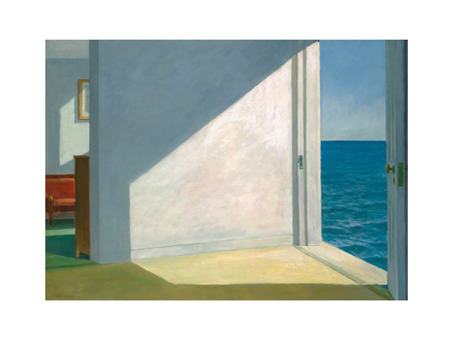 Kunstdruck Edward Hopper Rooms by the Sea 80x60cm