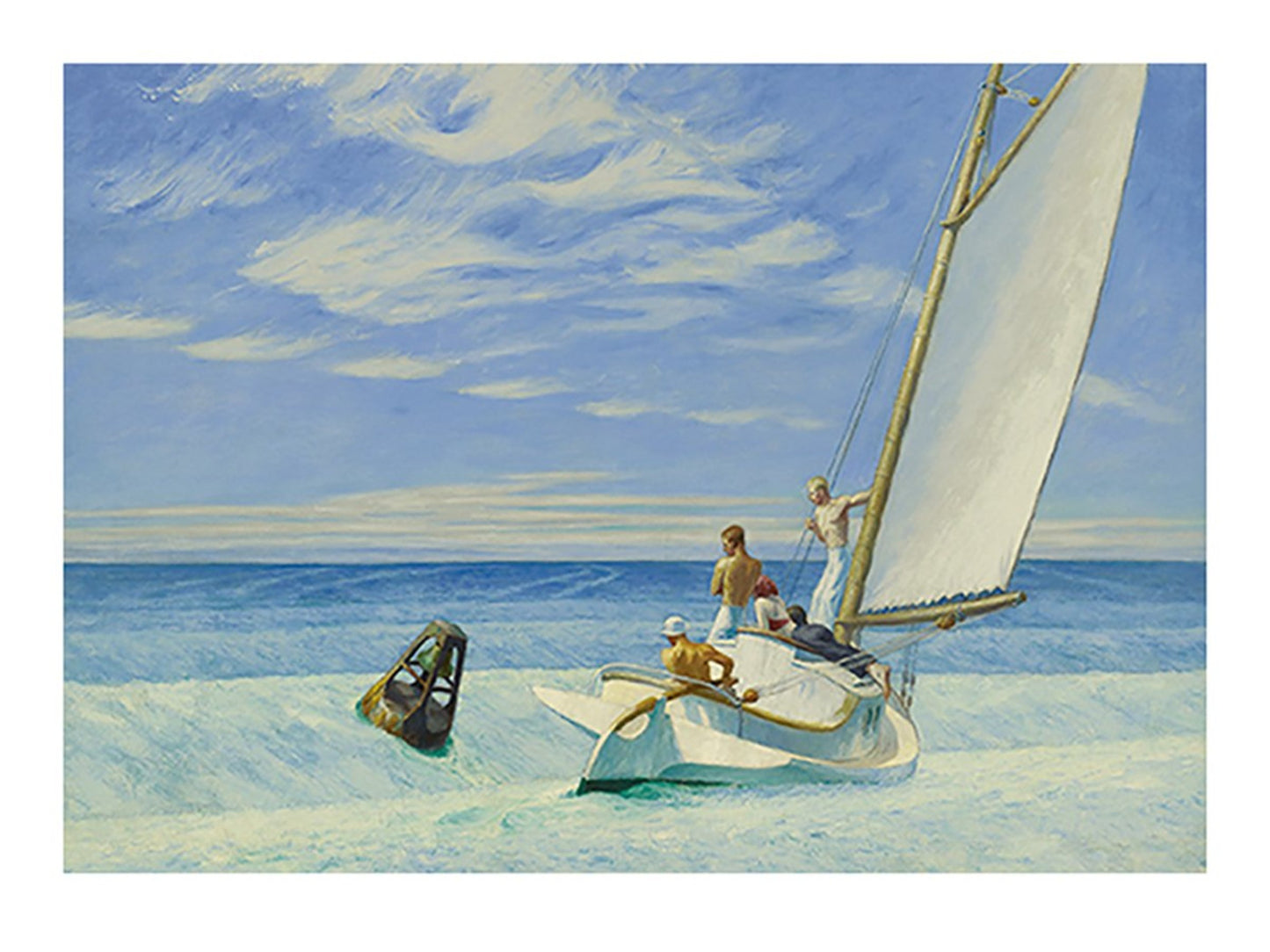 Kunstdruck Edward Hopper Ground Swell 40x30cm