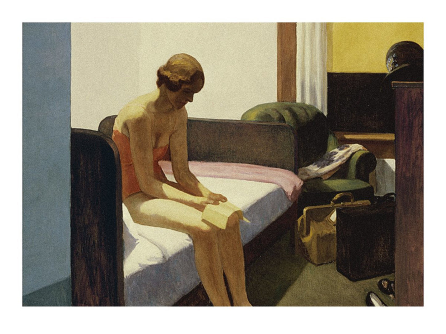 Kunstdruck Edward Hopper Hotel Room 40x30cm