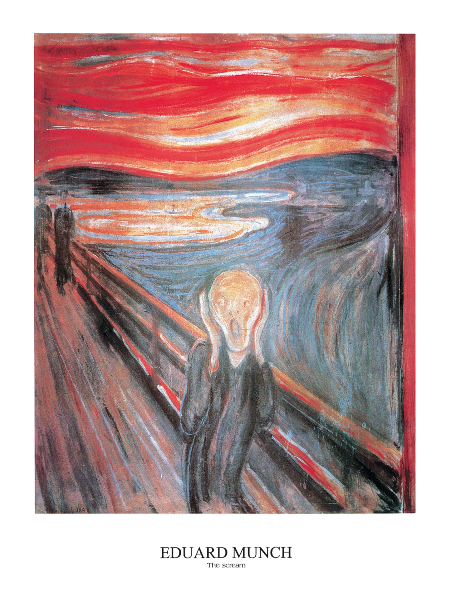 Kunstdruck Edvard Munch - The Scream 50x70cm