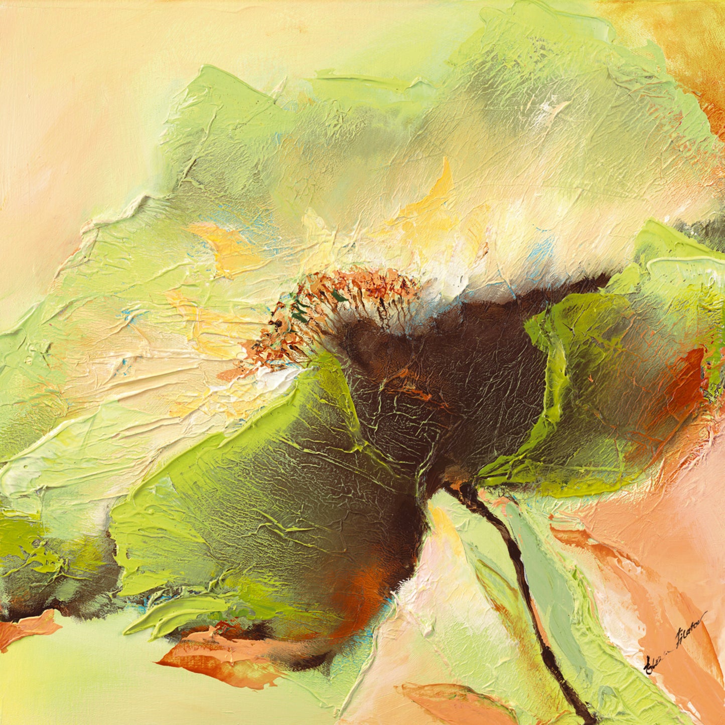 Kunstdruck Elena Filatov - Mint Spring I 50x50cm