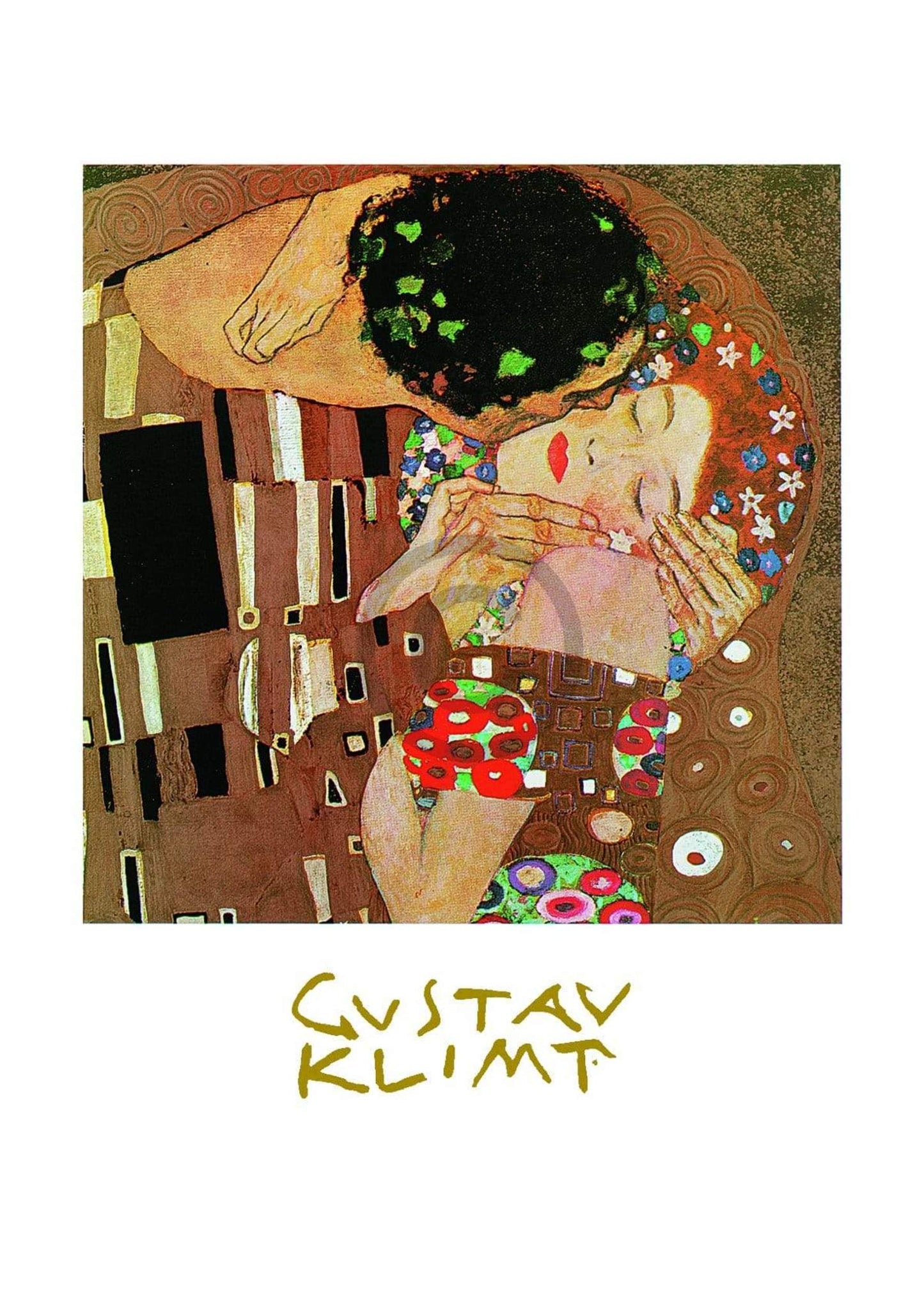 Kunstdruck Gustav Klimt - Il bacio 50x70cm