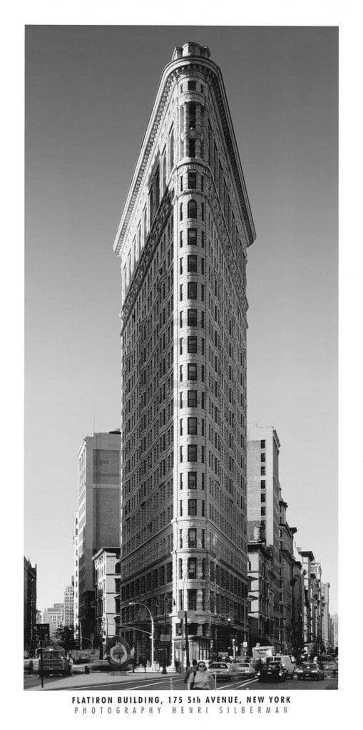 Kunstdruck Henri Silberman - Flatiron Building 50x100cm