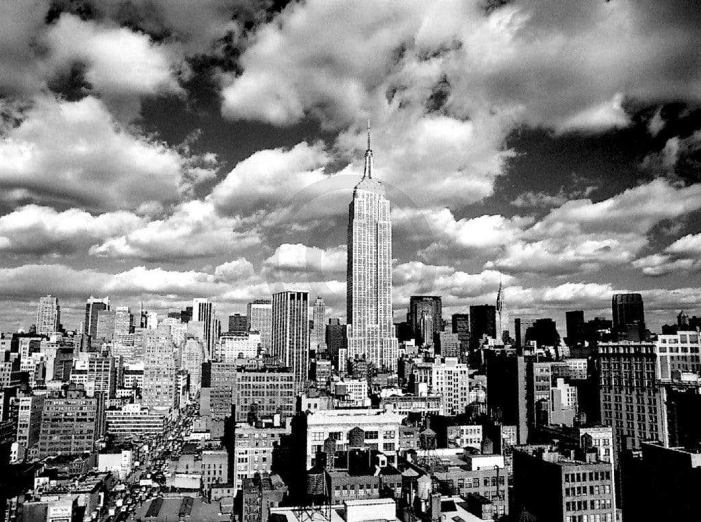 Kunstdruck Henri Silberman - Sky over Manhatten 80x60cm