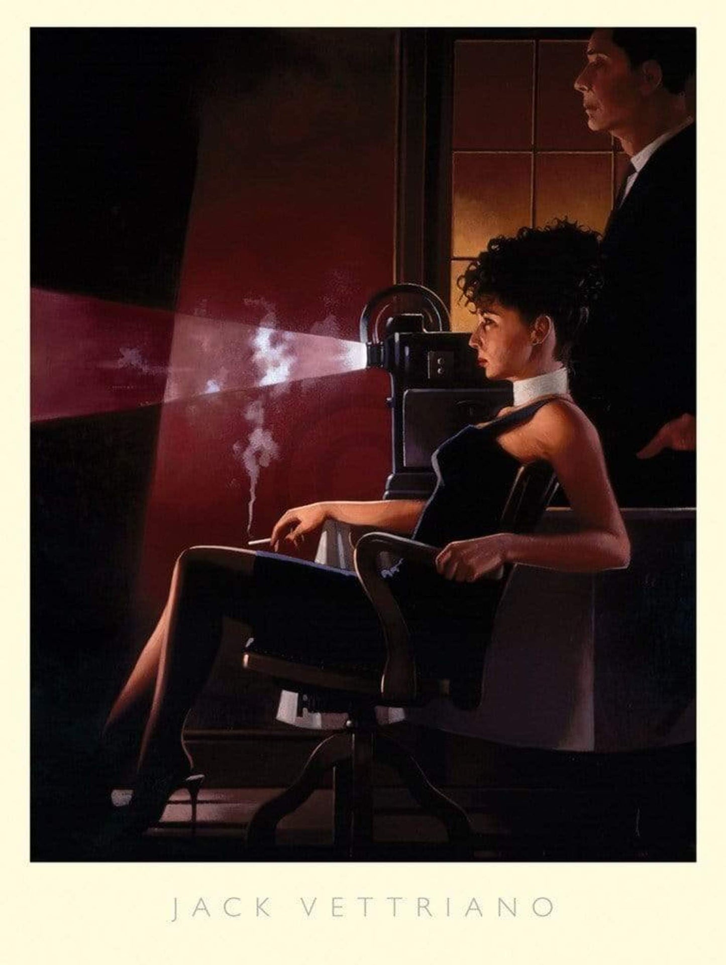 Kunstdruck Jack Vettriano - An Imperfect Past 60x80cm