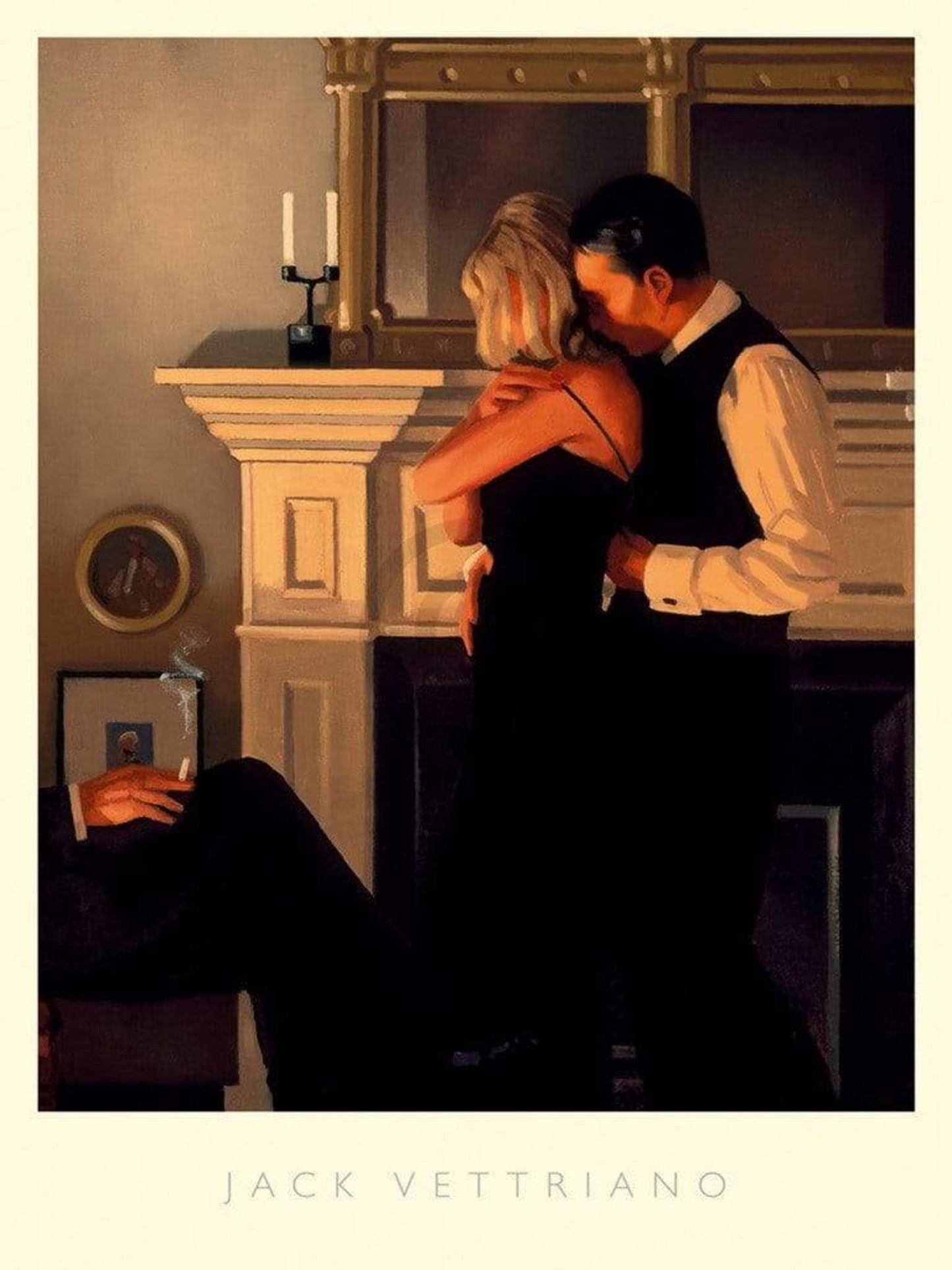 Kunstdruck Jack Vettriano - Beautiful Losers II 60x80cm