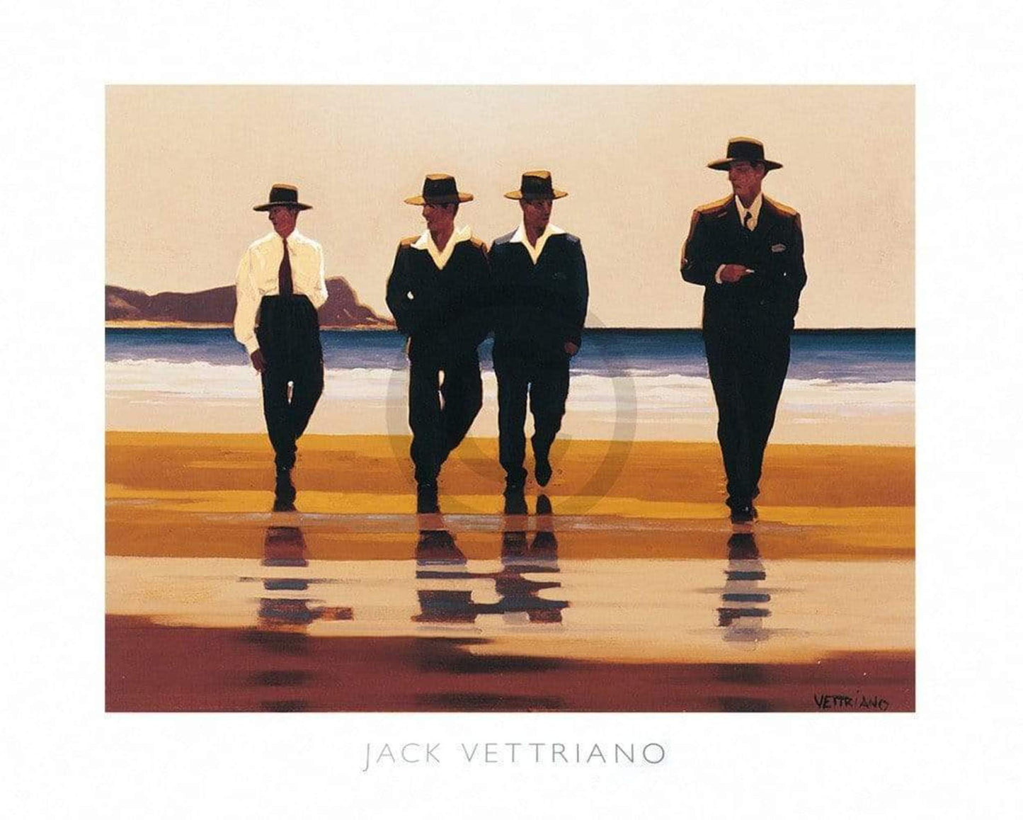 Kunstdruck Jack Vettriano - The Billy Boys 50x40cm