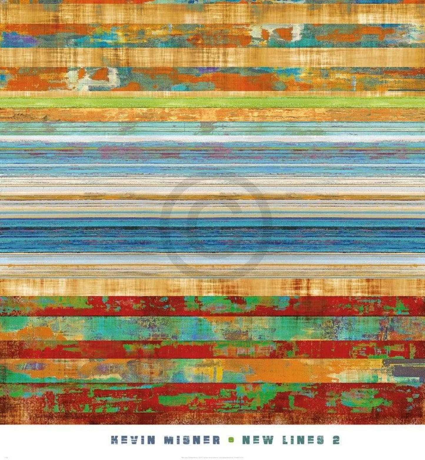 Kunstdruck Kevin Misner - New Line 2 61x66cm