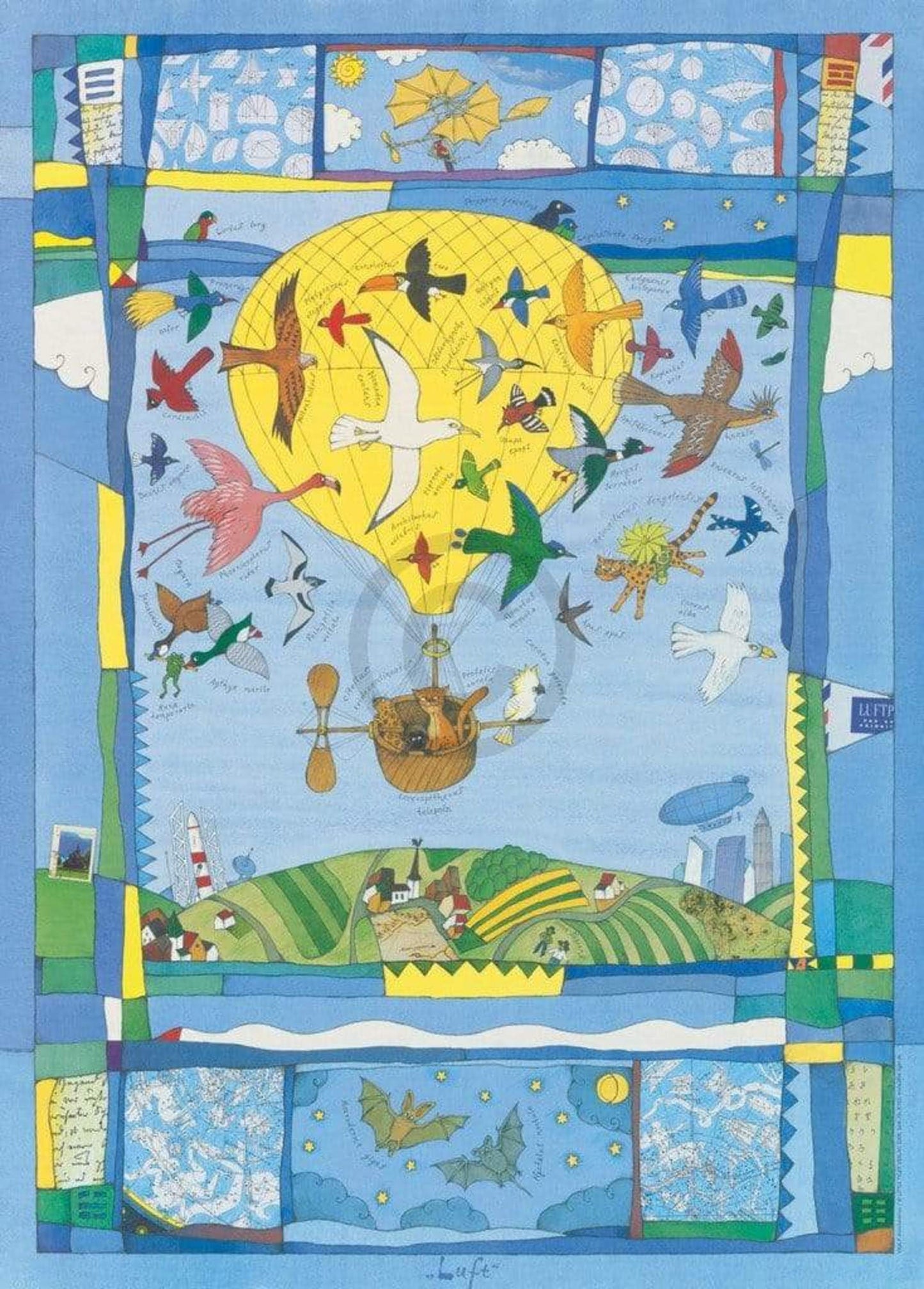 Kunstdruck Vitali P. Konstantinov - Luft 48x67cm