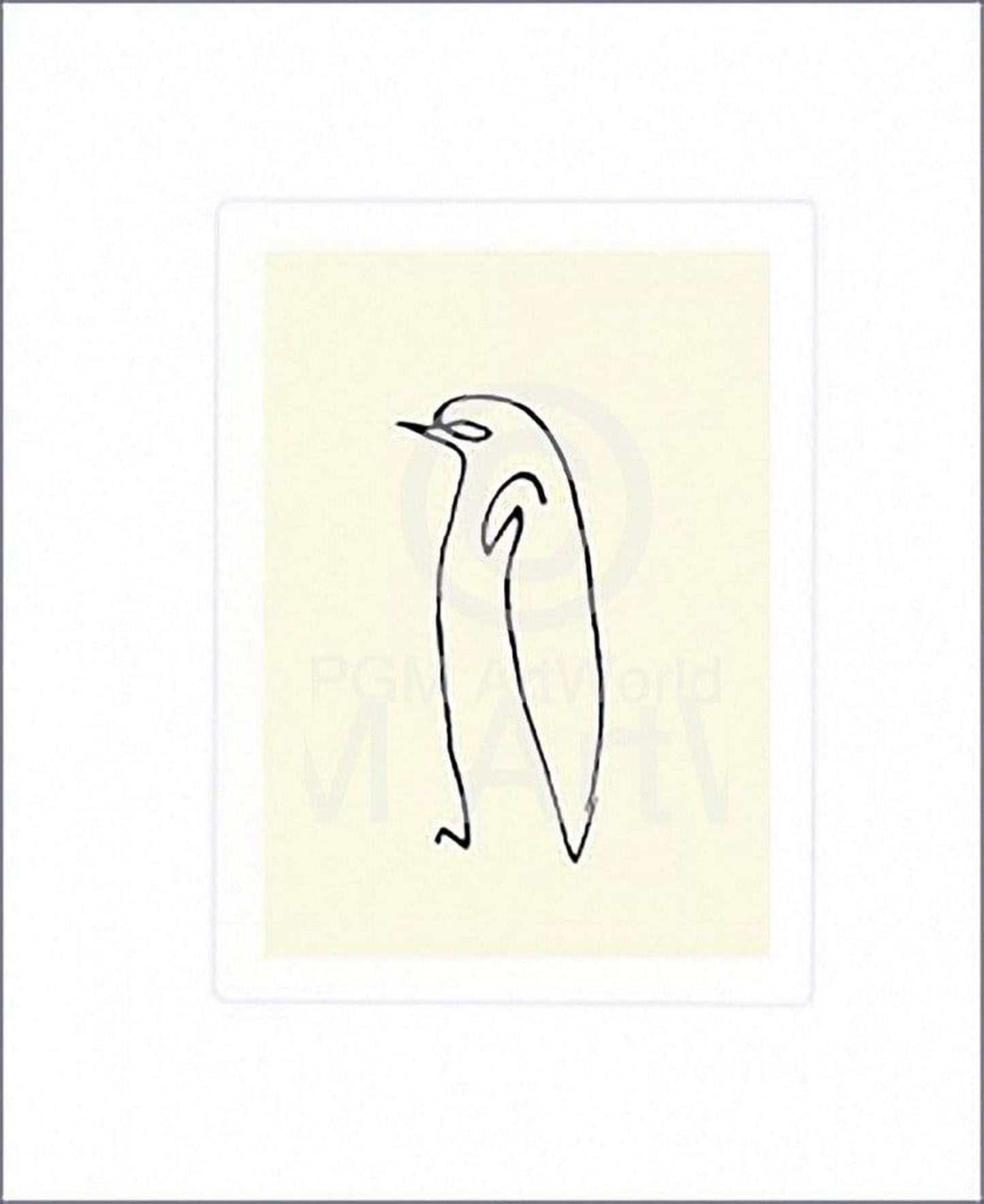 Kunstdruck Pablo Picasso - Le pingouin 50x60cm