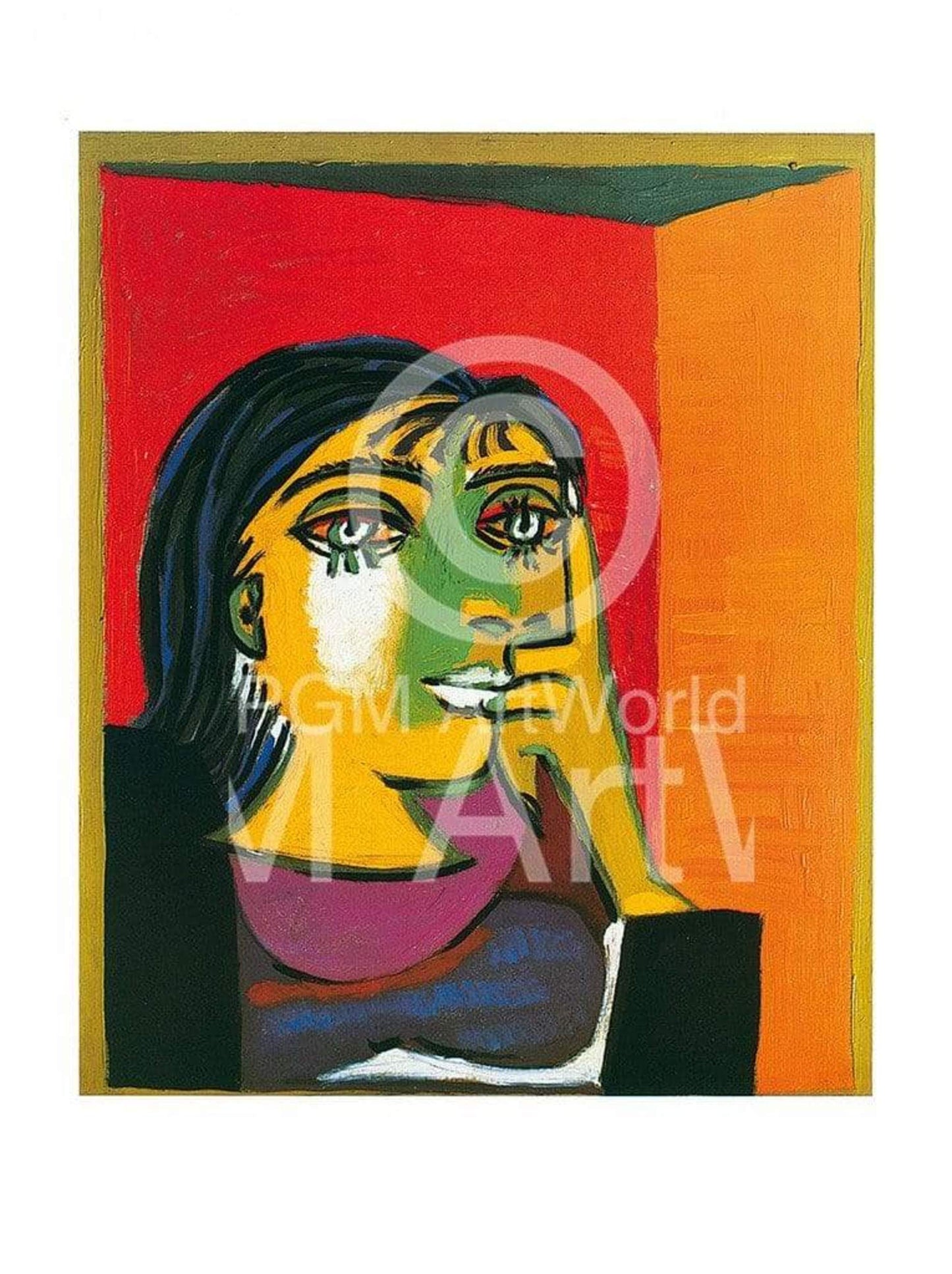 Kunstdruck Pablo Picasso - Dora Maar 60x80cm