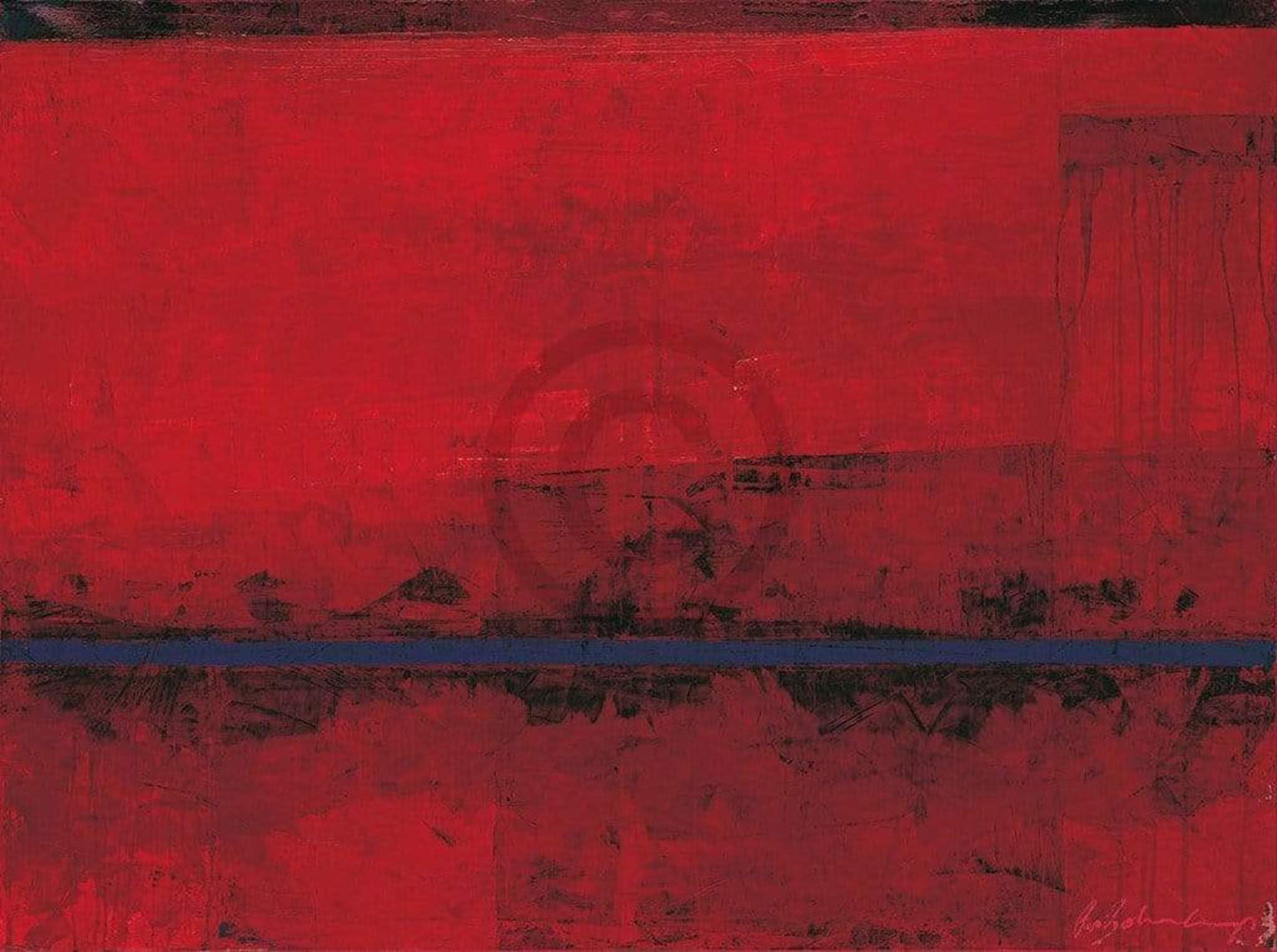 Kunstdruck Ralf Bohnenkamp - RED 138x98cm
