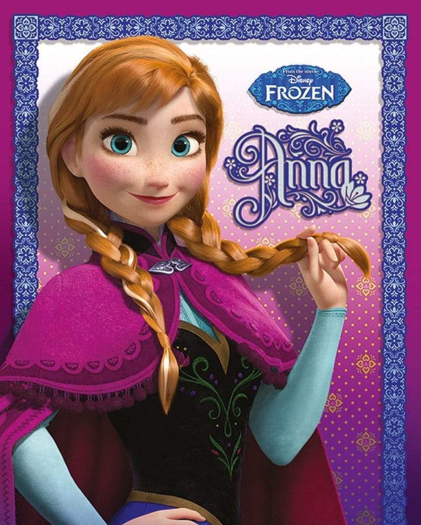 Poster Frozen Anna 40x50cm