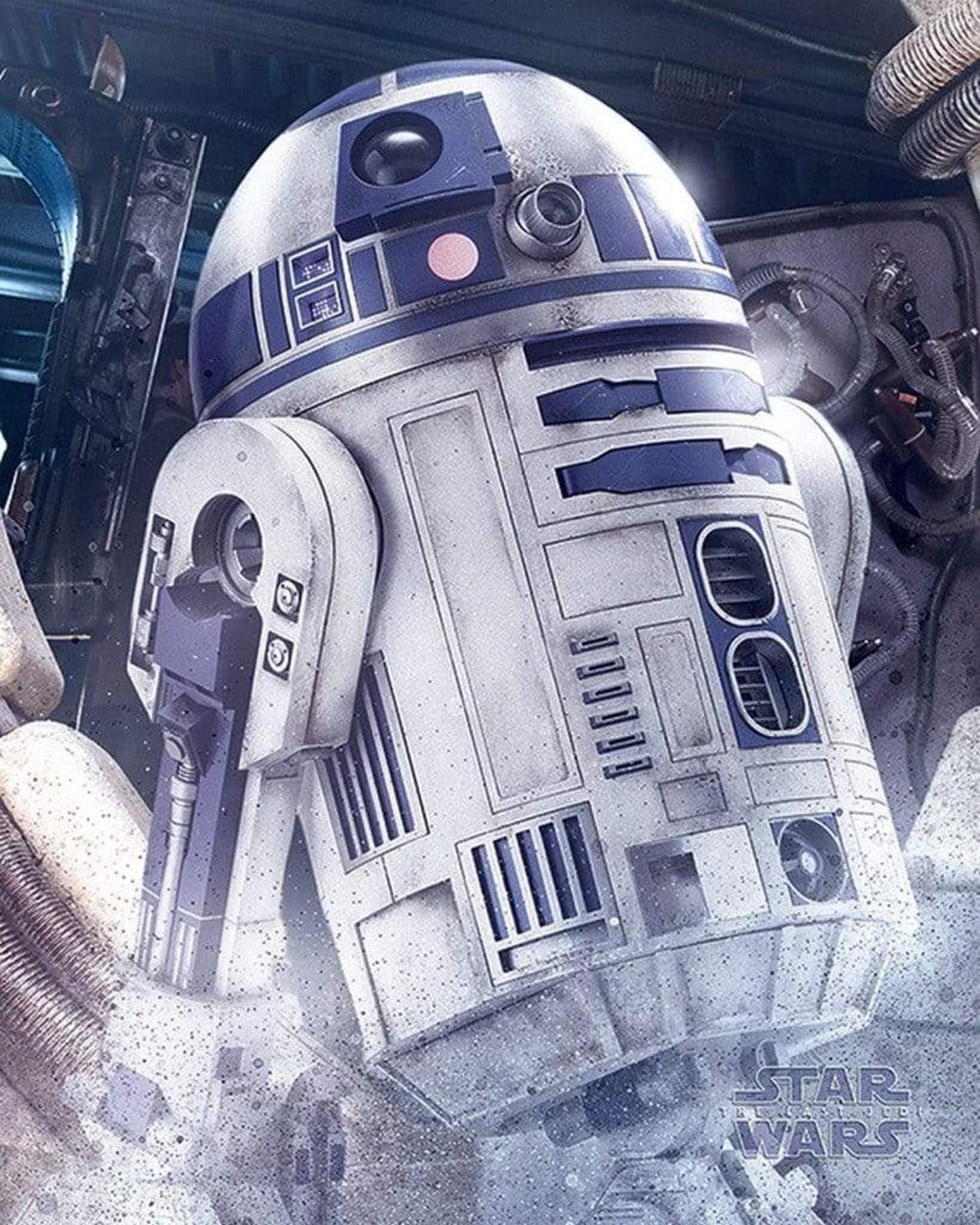 Poster Star Wars the Last Jedi R2-D2 Droid 40x50cm