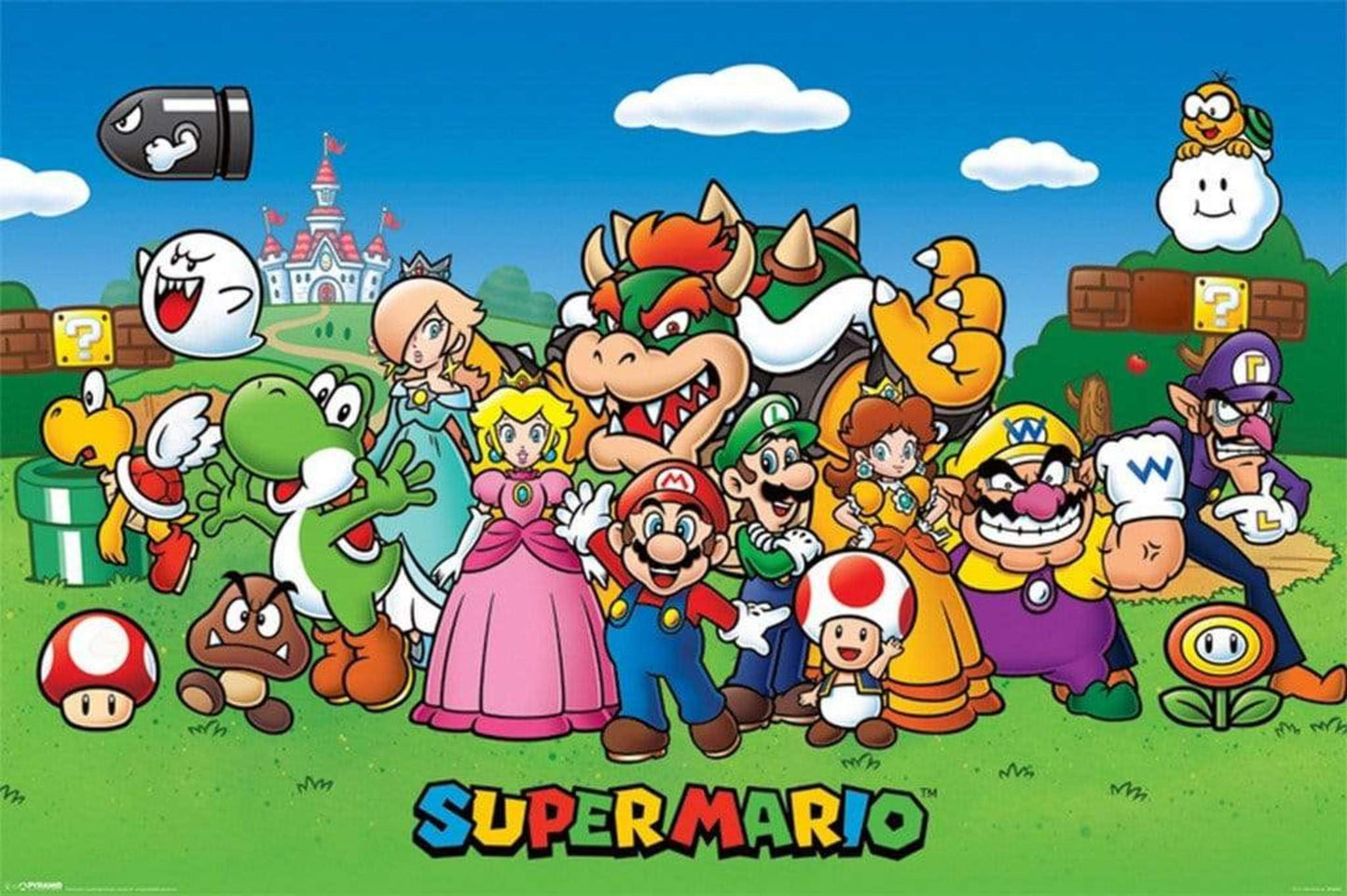 Poster Super Mario Characters 91,5x61cm