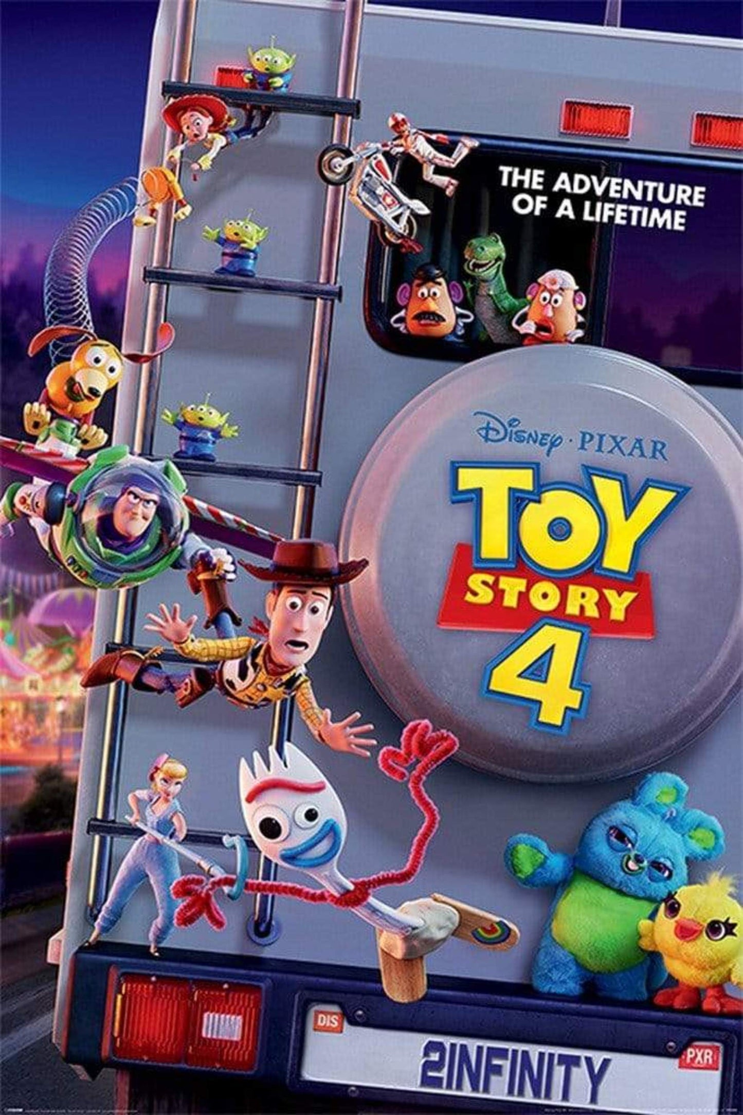 Poster Toy Story - 4 Adventure of a Lifetime 61x91,5cm