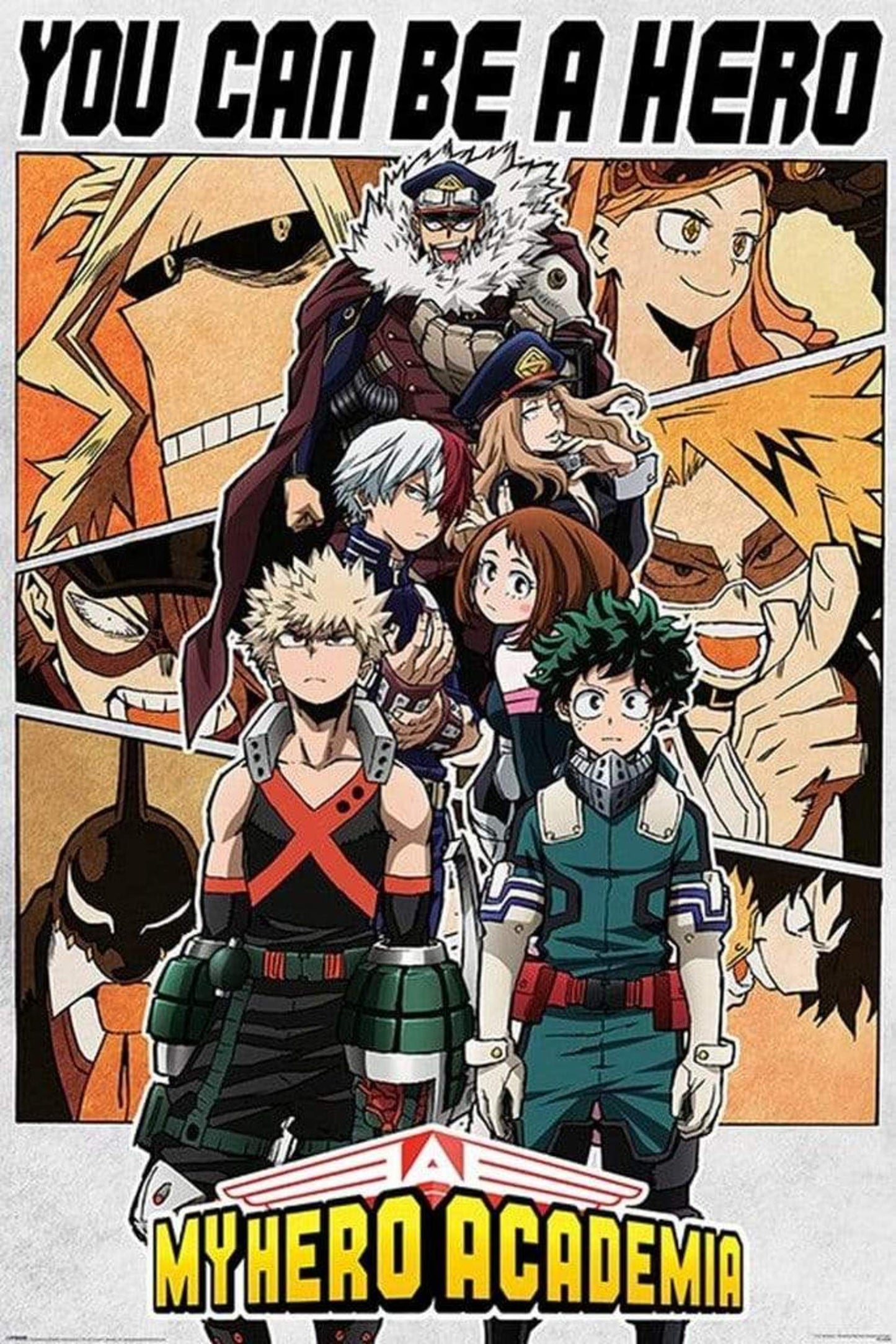 Poster My Hero Academia Be a Hero 61x91,5cm
