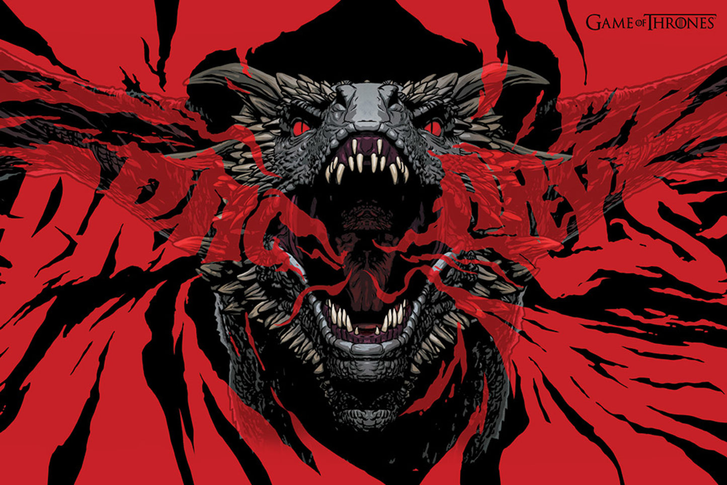 Poster Game of Thrones - Dracarys 91,5x61cm