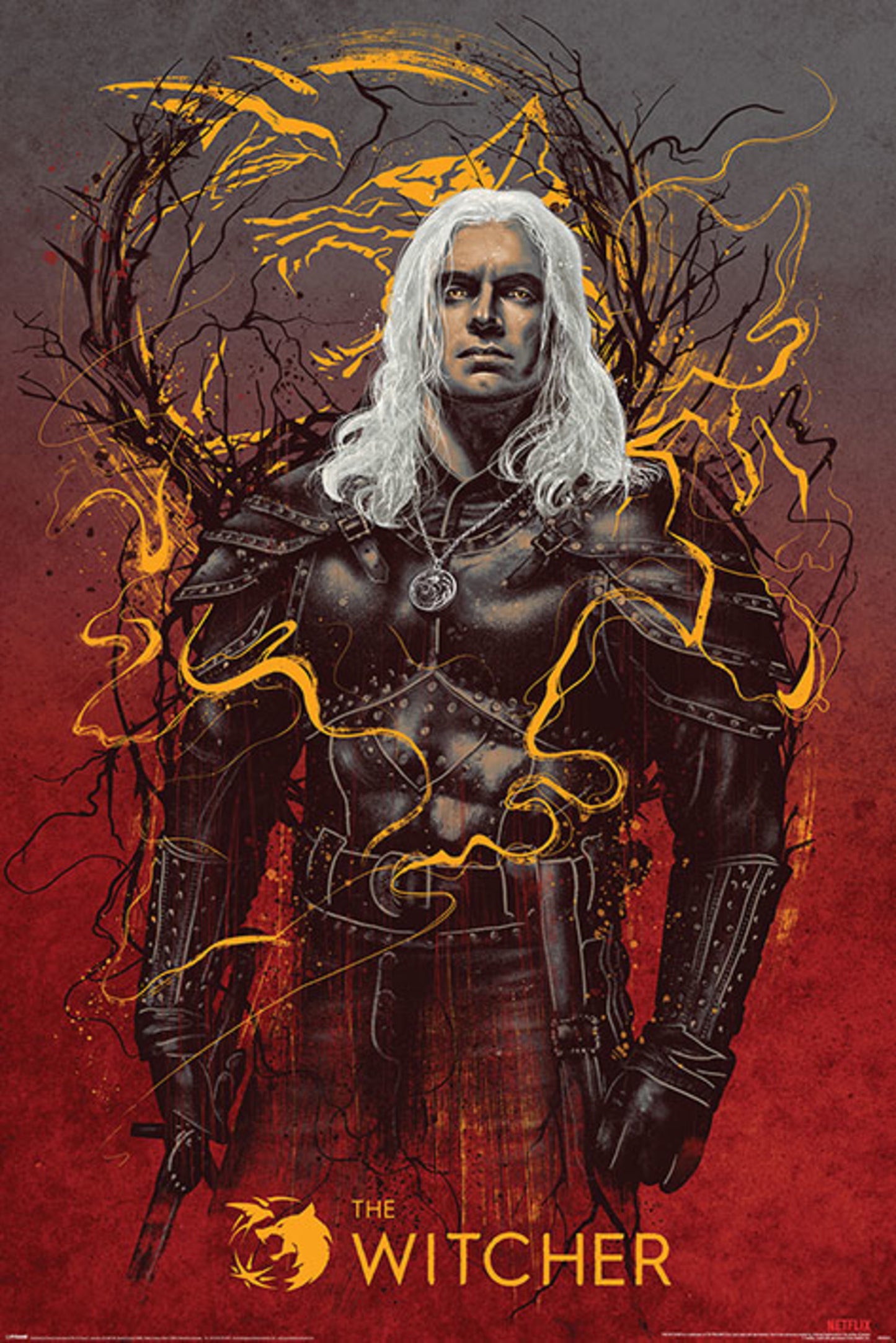 Poster The Witcher - Geralt the Wolf 61x91,5cm