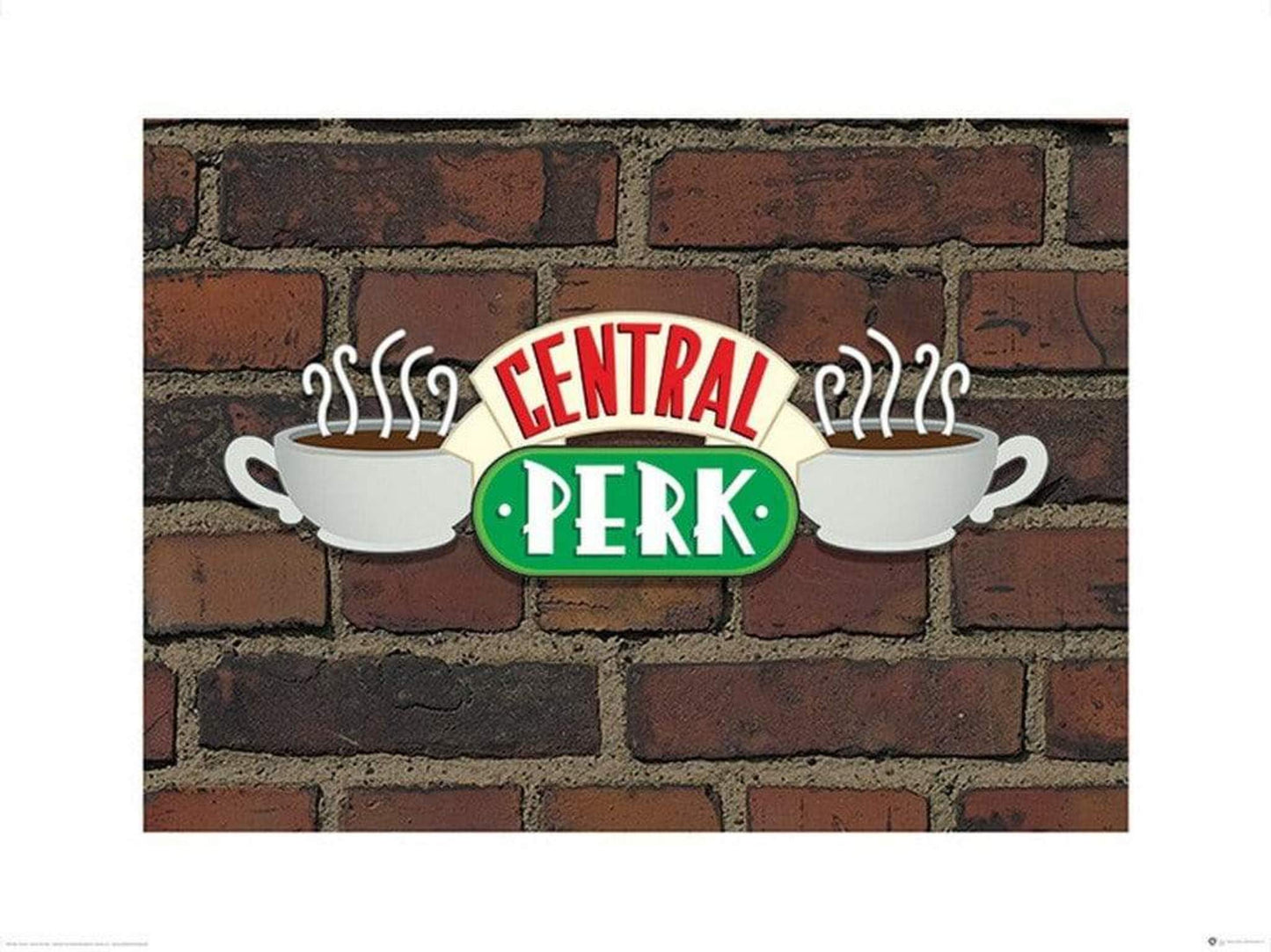 Kunstdruck Friends Central Perk Sign 60x80cm
