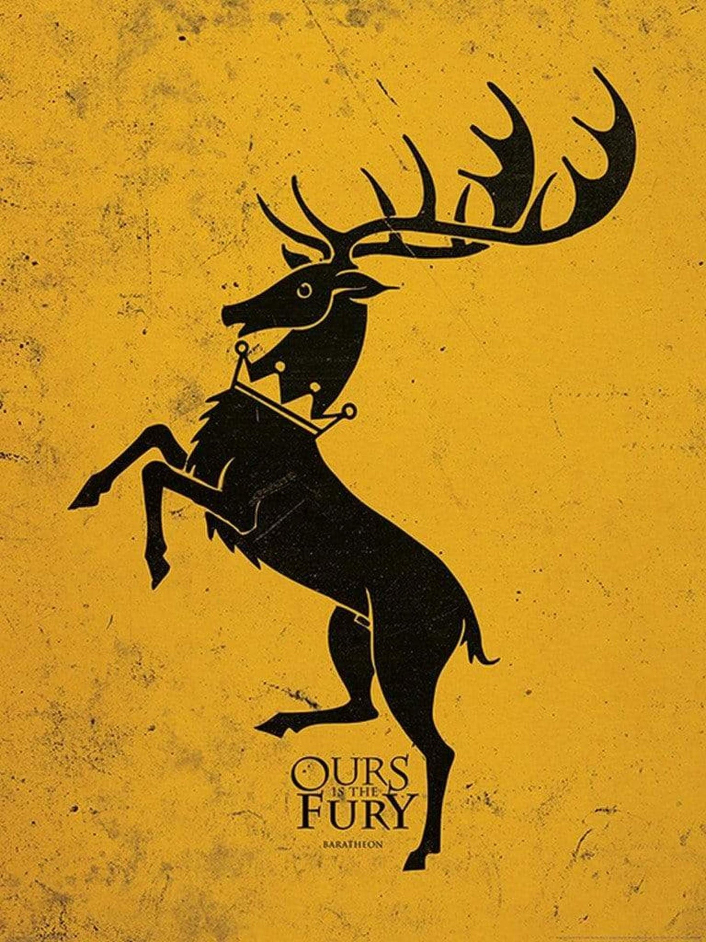 Kunstdruck Game of Thrones Baratheon 60x80cm