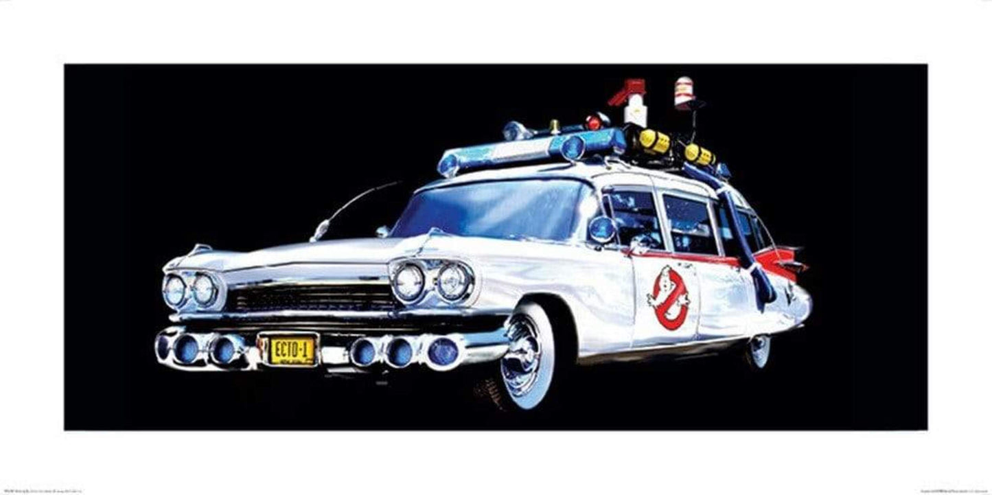 Kunstdruck Ghostbusters Car 100x50cm