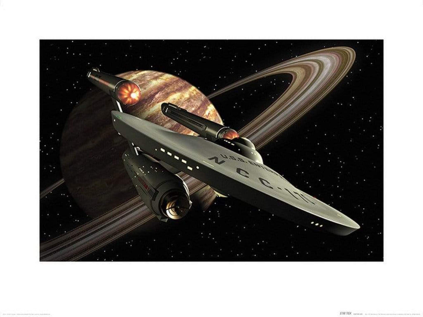 Kunstdruck Star Trek - New Worlds 80x60cm