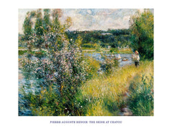 Kunstdruck Auguste Renoir - The Seine at Chatou 80x60cm
