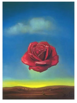 Kunstdruck Salvador Dali - Rose Meditative 60x80cm