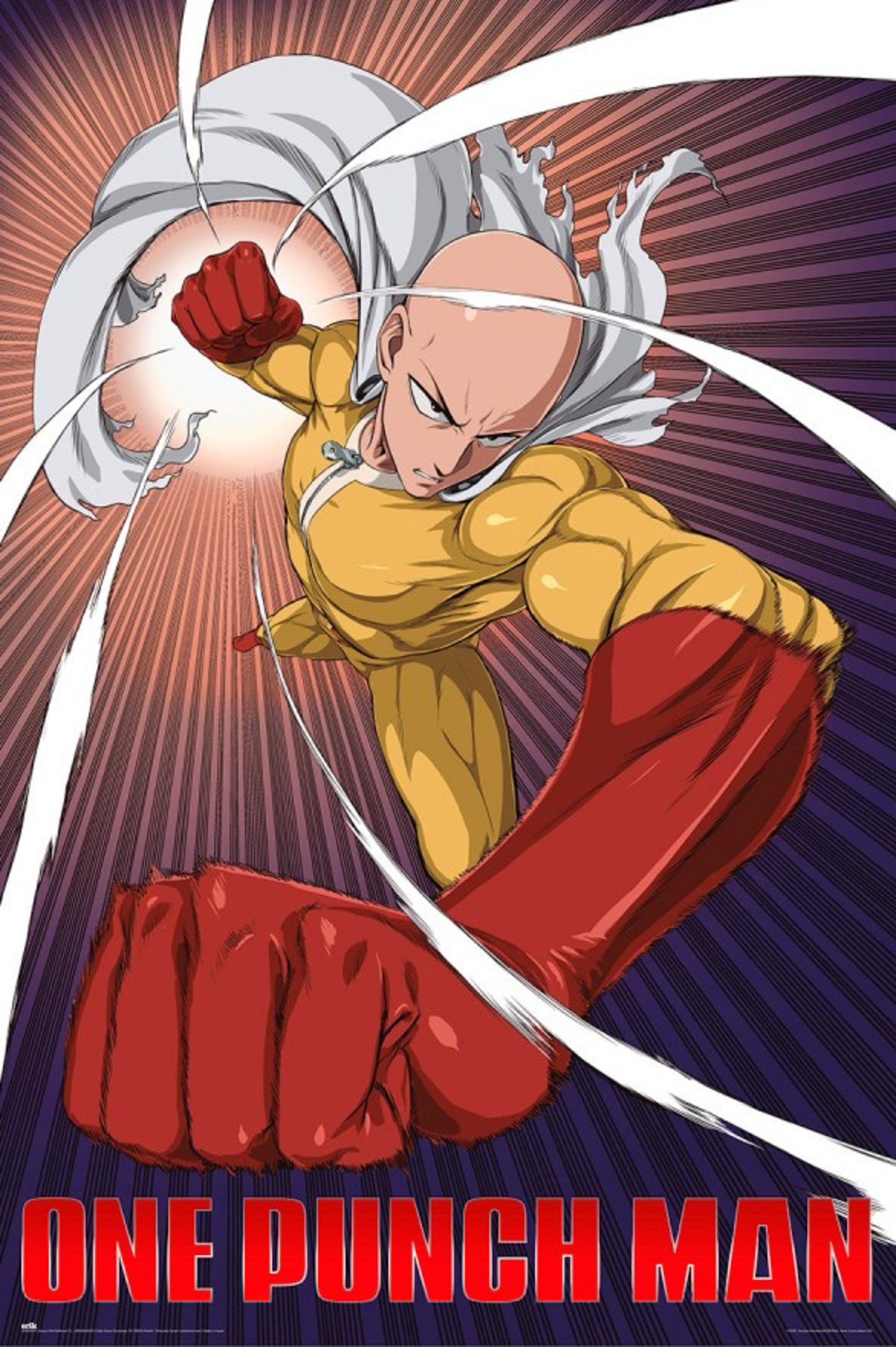 Poster One Punch Man - Saitama 61x91,5cm