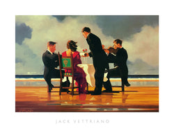 Kunstdruck Jack Vettriano - Elegy for The Dead Admiral 80x60cm