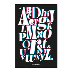 Poster Typenotize 61x91,5cm