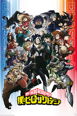 Poster My Hero Academia - Class 1-A vs 1-B 61x91,5cm