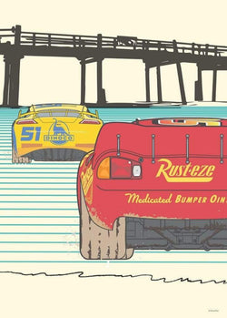 Kunstdruck Cars - Strengthen Together 50x70cm