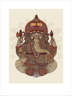 Kunstdruck Valentina Ramos - Ganesha 60x80cm