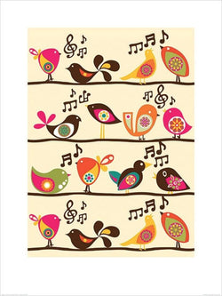 Kunstdruck Valentina Ramos - Singing Birds 60x80cm