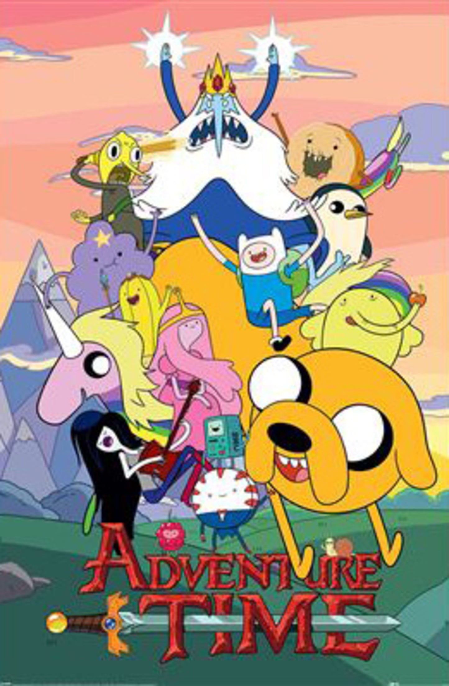 Poster Adventure Time - Group 61x91,5cm
