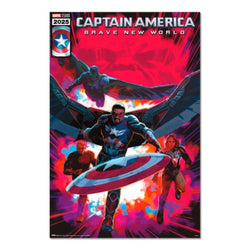 Poster Captain America - Brave New World - Comic 61x91,5cm