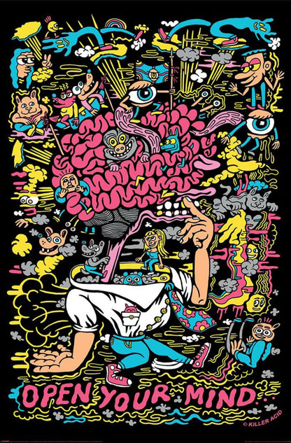 Poster Killer Acid - Open Your Mind 61x91,5cm